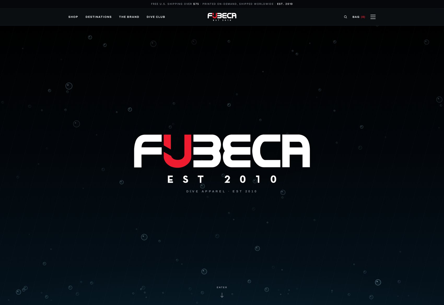 The FUBECA website
