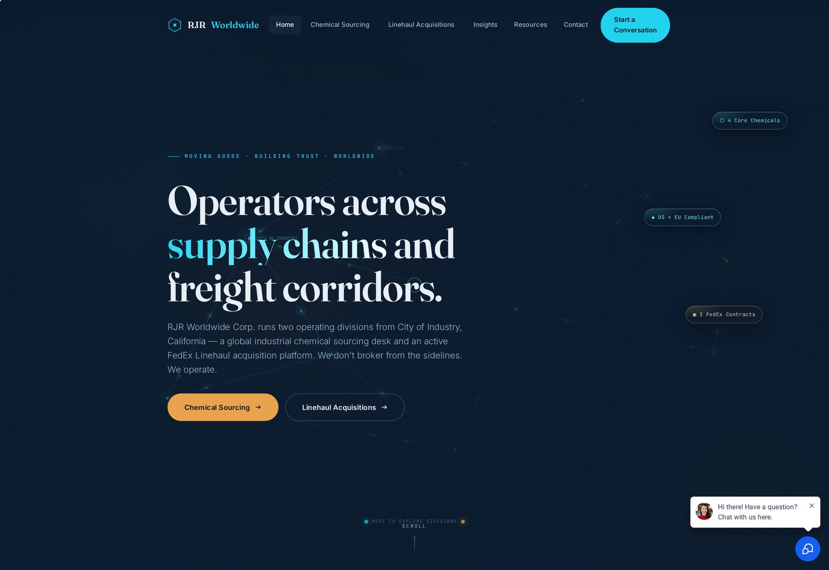 The RJR Worldwide Corp. website
