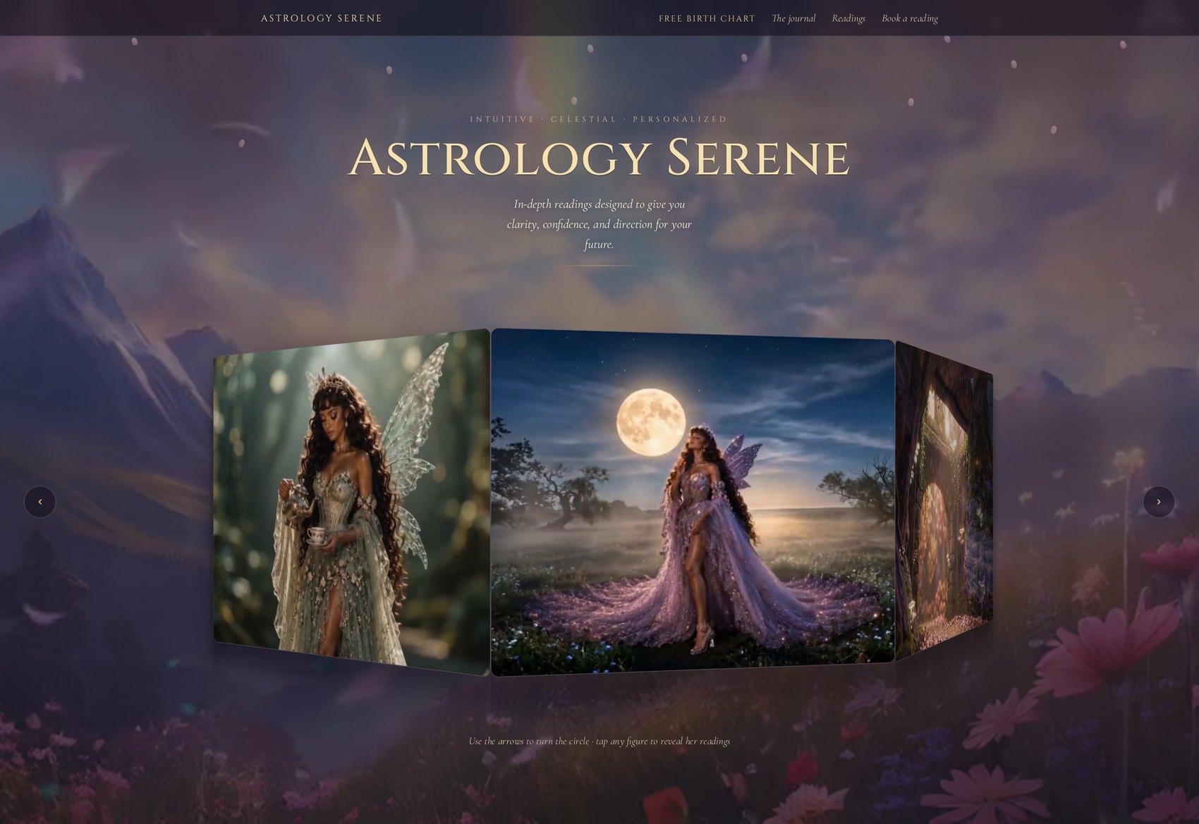 The Astrology Serene website